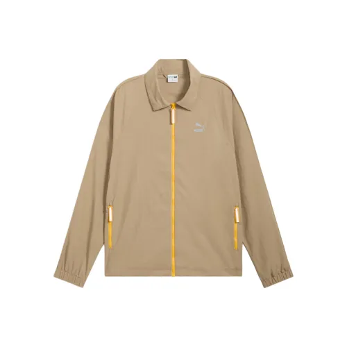 PUMA NYCT7 Track Long RUN WindCELL Куртки Пальто Мужской Oak Branch