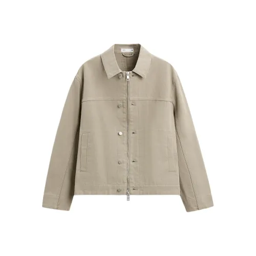 ZARA Бежевый Мужской Куртки