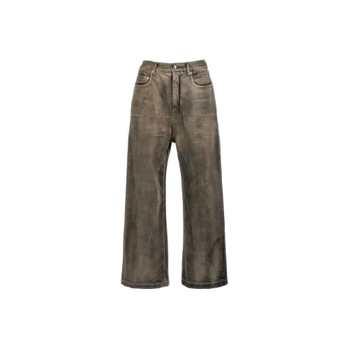 Rick Owens DRKSHDW Джинсы Мужские Серые