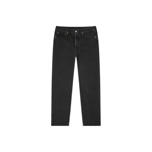 Vetements Черные Унисекс Джинсы