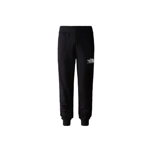 THE NORTH FACE COORD Joggers Вязаные Спортивные Брюки Мужские Черные