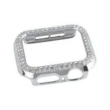 Серебряный двойной ромб вырез