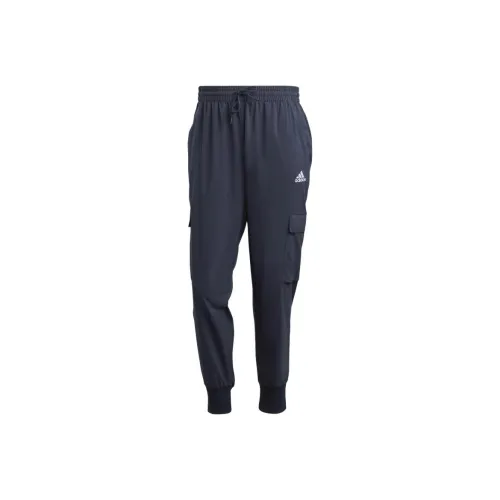 Adidas Essentials M SL C 7 8 Pt Карго Брюки Мужские Легенда Чернила Синий
