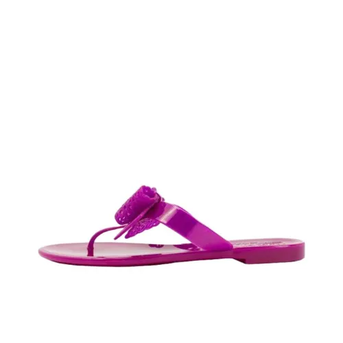 FERRAGAMO Шлепанцы Женские Фиолетовые