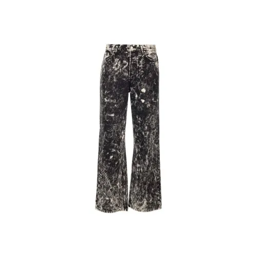 DRIES VAN NOTEN Мужские черные джинсы