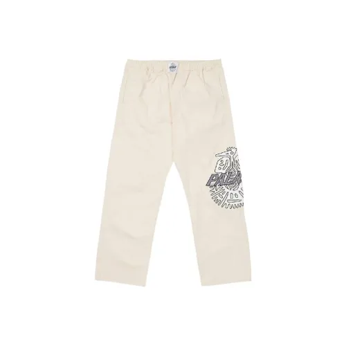PALACE Casual Pants Unisex White