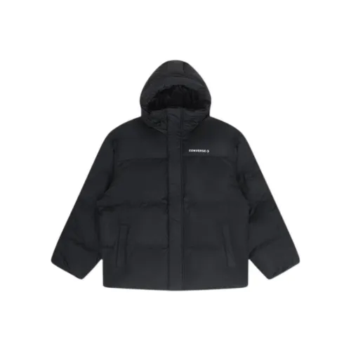 Конверс Хлопковый пуховик Мужской Черный