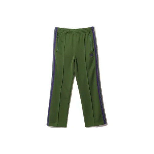 Needles Collaboration Зеленые Мужские Вязаные Спортивные Штаны