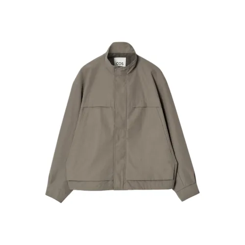 COS Куртки Пальто Мужской MOLE Серый