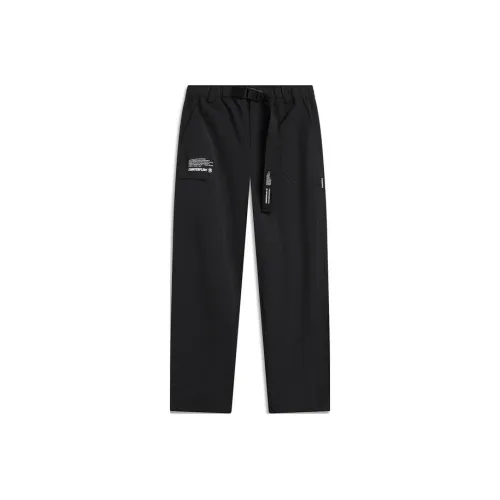 Подкладка CF Вязаные Тренировочные Штаны Мужские Черные