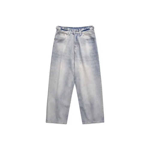 MT99 Светло-синий Унисекс Джинсы