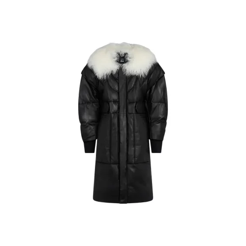 Moose Knuckles LUAR Collaboration Черная унисекс пуховая куртка