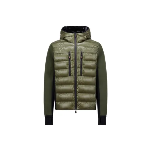 Moncler Grenoble Зеленый Мужской Пуховик