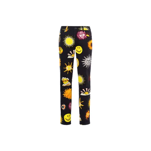 MOSCHINO Мужские Повседневные Брюки Черные