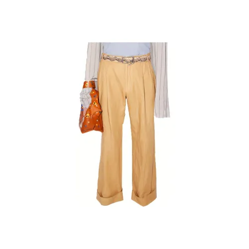 ACNE STUDIOS Миндально-бежевые Мужские Повседневные Штаны