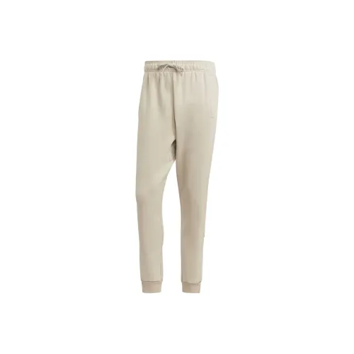 Adidas Вязаные Тренировочные Штаны Мужские Бежевые