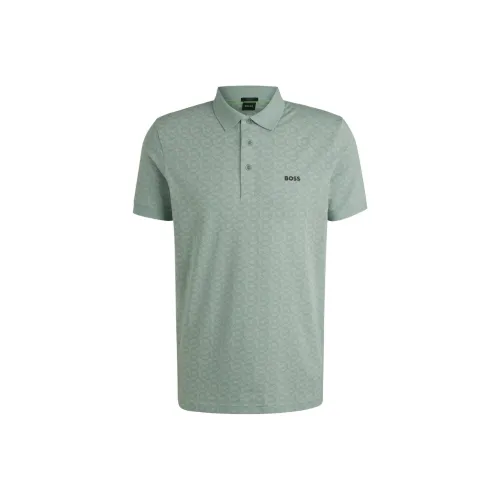 Hugo Boss Поло Мужское Светло-Зеленое