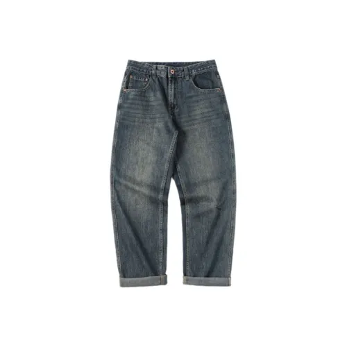 UKTK Синий Мужской Джинсы