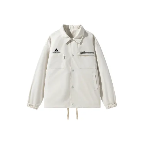 SNOW FLYING Куртки Пальто Унисекс Неоново-желтый