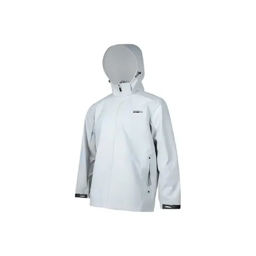 PEAK Тренчкот Мужской Светло-Серебристый Серый