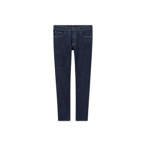 UNIQLO Темно-синий Мужские Джинсы