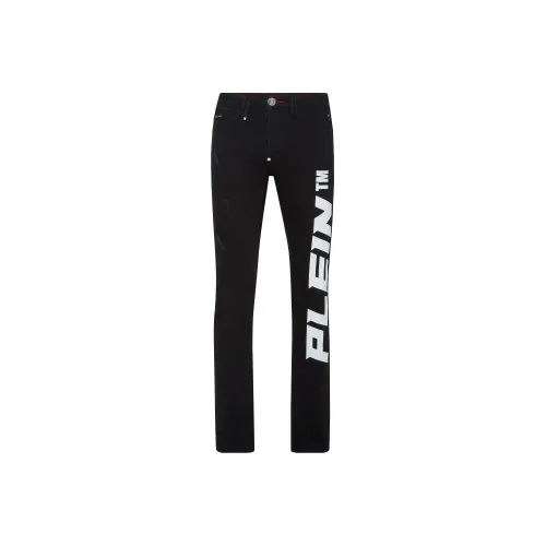 PHILIPP PLEIN Черные Мужские Джинсы
