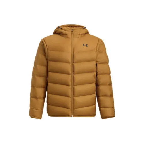 Куртка Under Armour Core Down мужская цвет охровый желтый