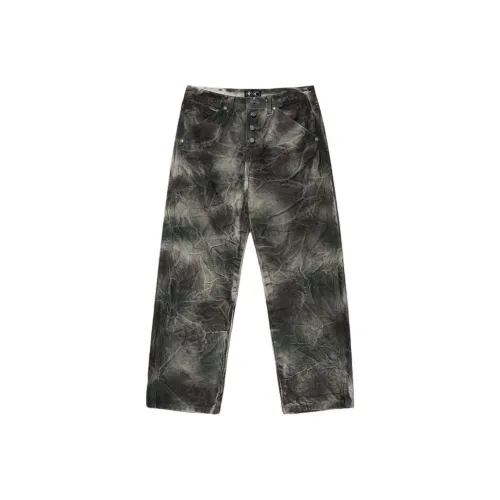 Thug Club FW24 Джинсы Унисекс Камуфляж