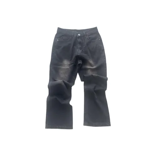 NVRFRGT Черные Унисекс Джинсы