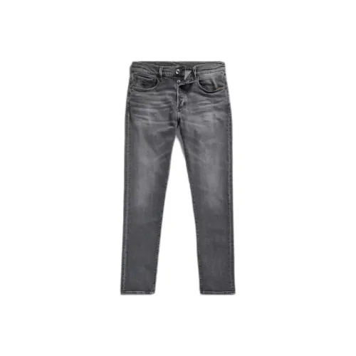 STAR RAW Джинсы Мужские Звездный Серый