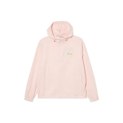 PUMA Повседневные Куртки и Пальто Унисекс Розовый