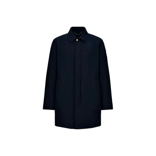 Canali Куртки и Пальто Мужской Синий