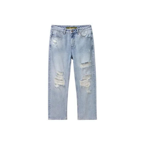 JEEP Светло-синие Унисекс Джинсы