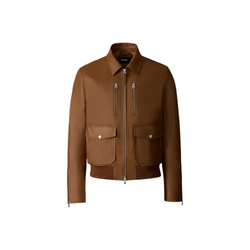 MACKAGE SS25 Куртки и Пальто Мужской Earth Коричневый