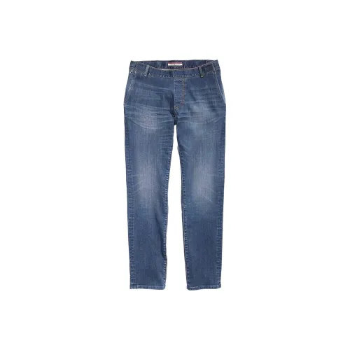 Tommy Hilfiger Seated Straight Fit Джинсы Темно-Смытые Джинсовая Ткань Мужские Синий