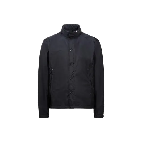 MONCLER Мужские синие куртки