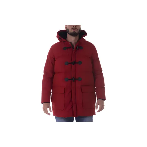 ARMANI JEANS Пуховик Мужской Красный