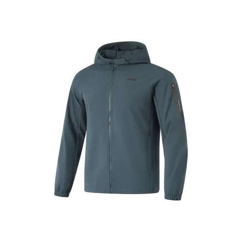 LINING Sports Life Collection Тренчкот Мужской Темно-синий