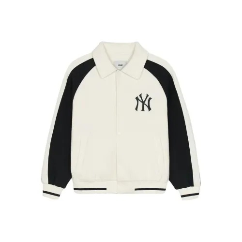 Mlb Base Logo New York Yankees SS25 Куртки и Пальто Унисекс Бежевый