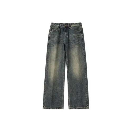 UKTK Синий Мужской Джинсы