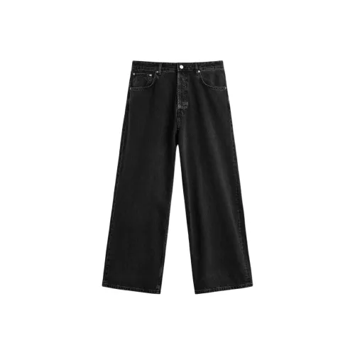 ZARA Мужские черные джинсы