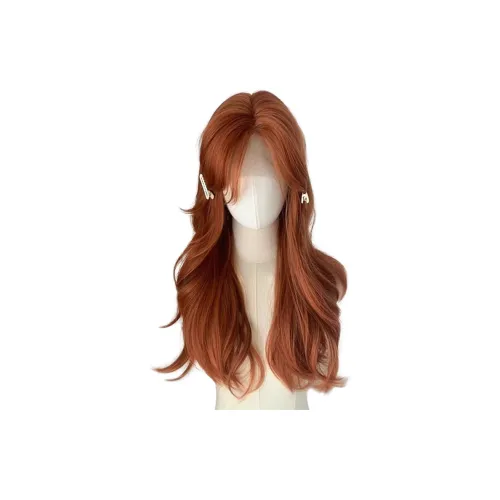 YOSEE Закатный оранжевый Американский Грязно-оранжевый Парики