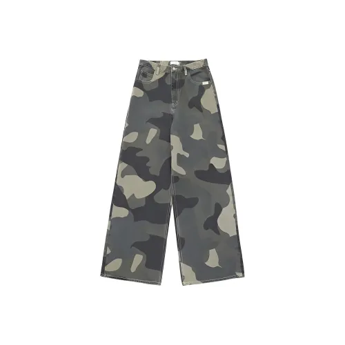 GOOD BAI Джинсы Мужские Камуфляж