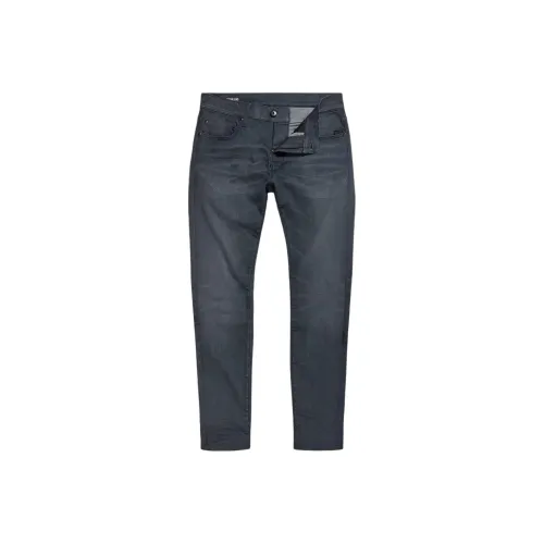 STAR RAW Джинсы Мужские Кремниево-Серый