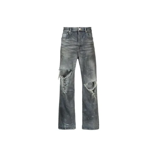 Balenciaga Джинсы Свободного кроя Мужские Синие
