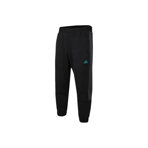 Adidas Вязаные Тренировочные Штаны Мужские Черные