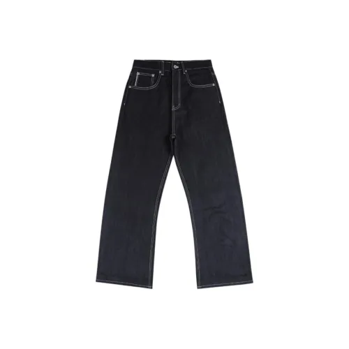 HEMIKELITE Джинсы Мужские Темно-синие