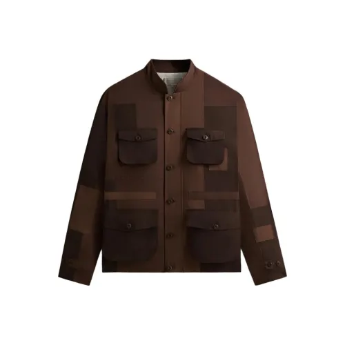 KITH FW24 Куртки Пальто Мужской Орехи