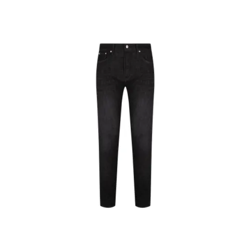 Calvin Klein Denim Черные 1BY Мужские Джинсы