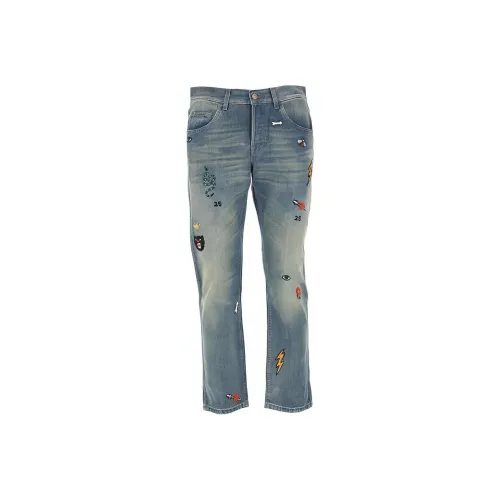 GUCCI Blue Men's Jeans GUCCI Синий Мужские Джинсы